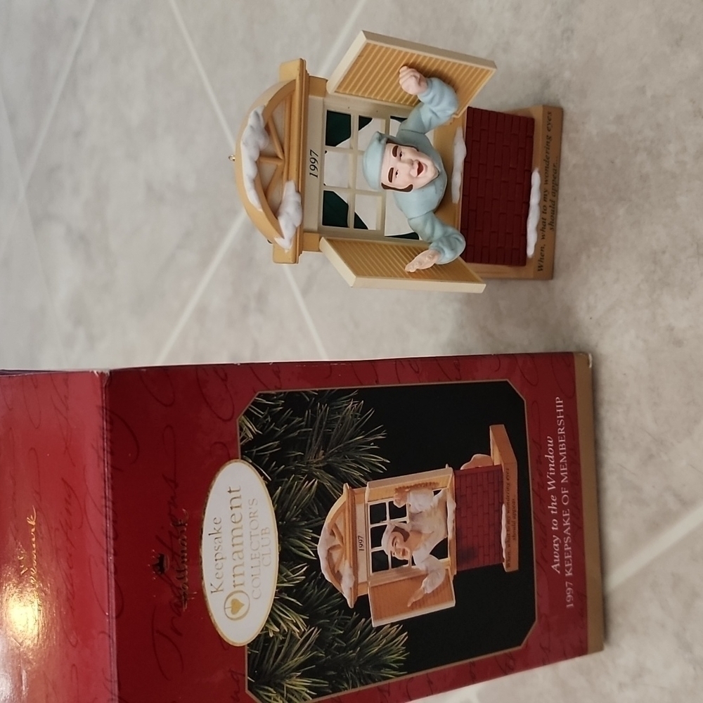 1997 hallmark keepsake away to the window